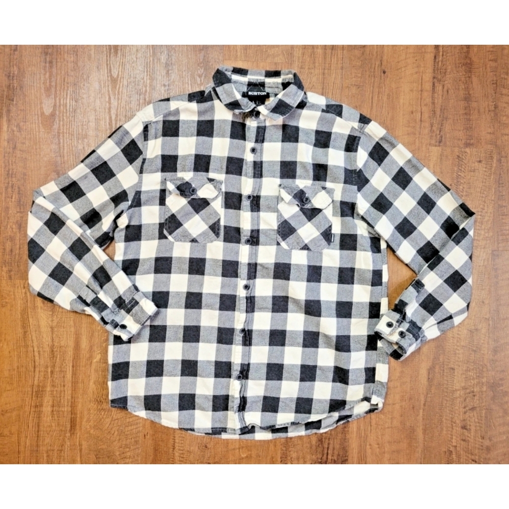 Burton plaid flannel shirt